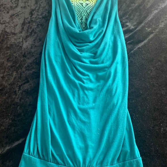 Flowy Summer-top with Ombre Crochet Back - Picture 4 of 5